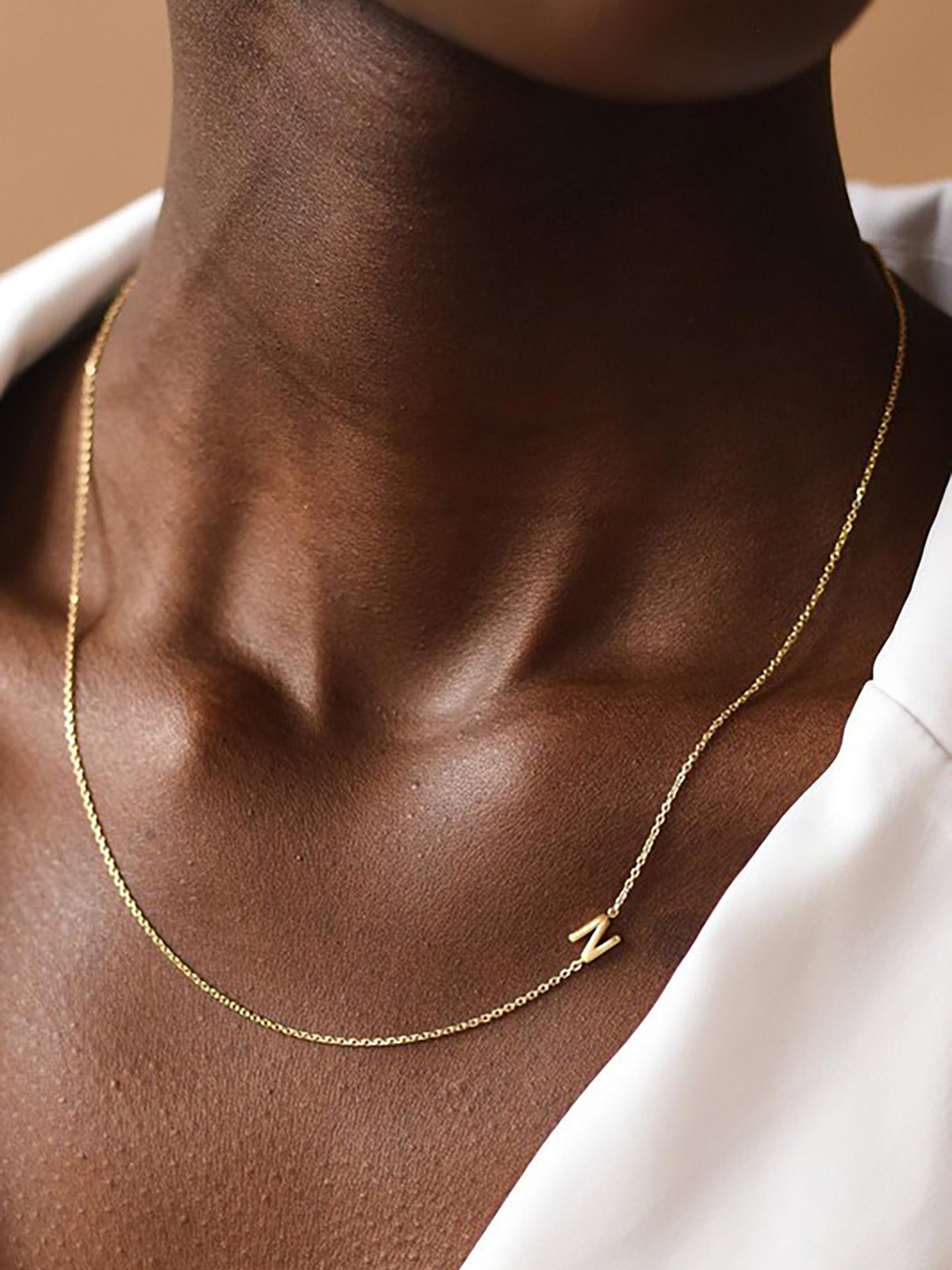 Signature Letter Necklace - Accessory