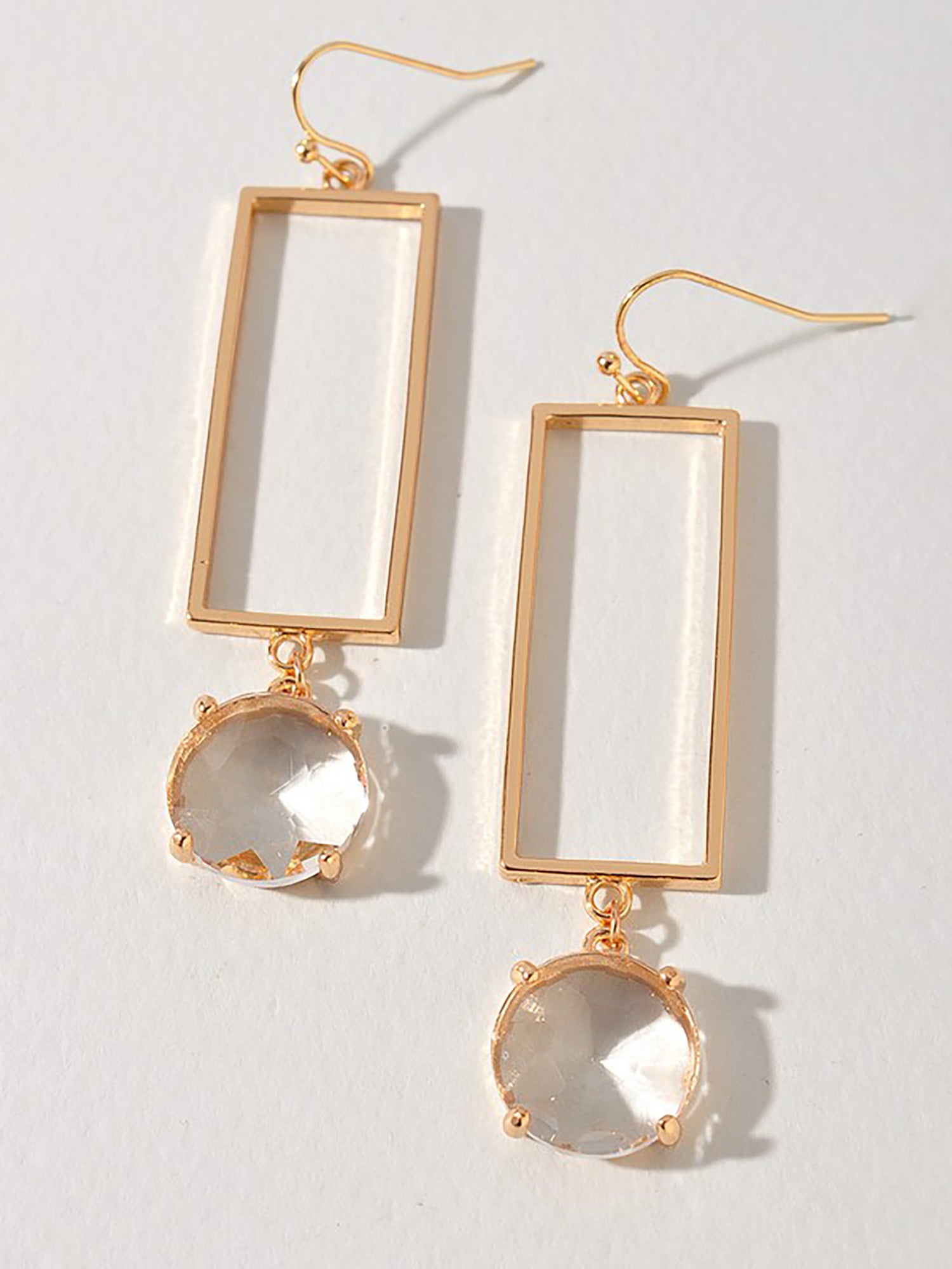 Crystal Drops Earrings - Accessory