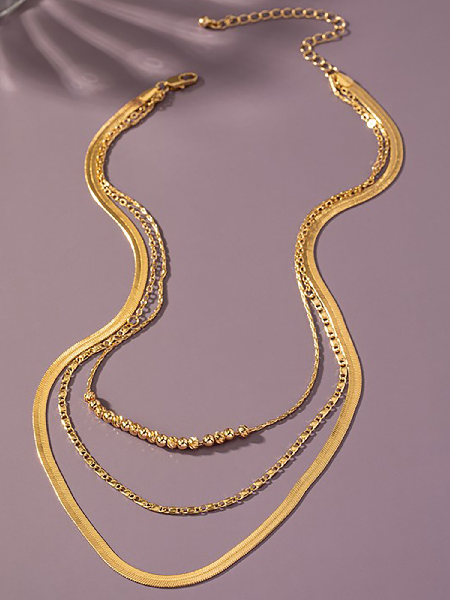 Liquid Gold Necklace - Accessory