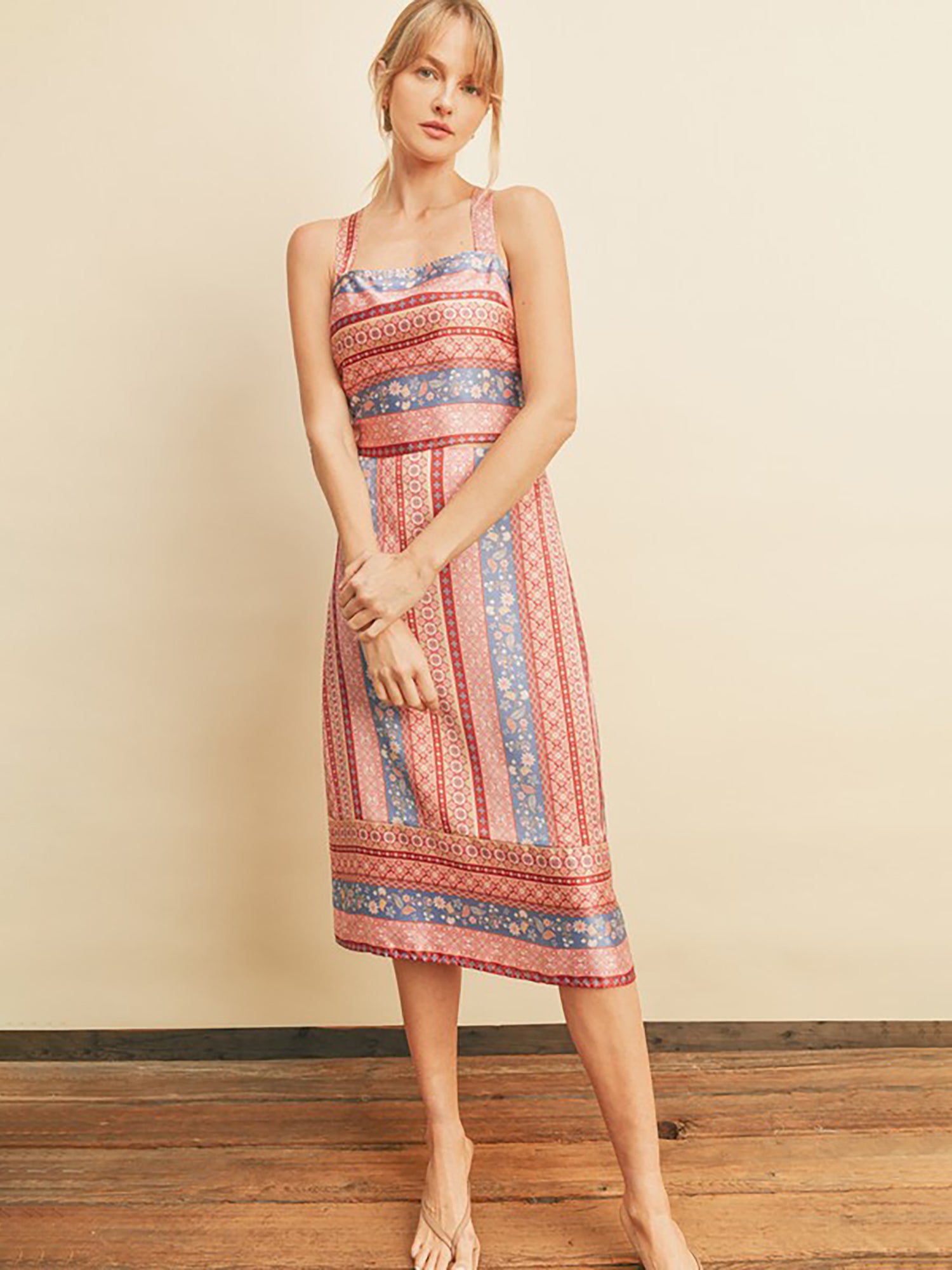 knee length dresses for ladies Dress Forum - Sweet Talk Plunging Dress in Midnight Dahlia