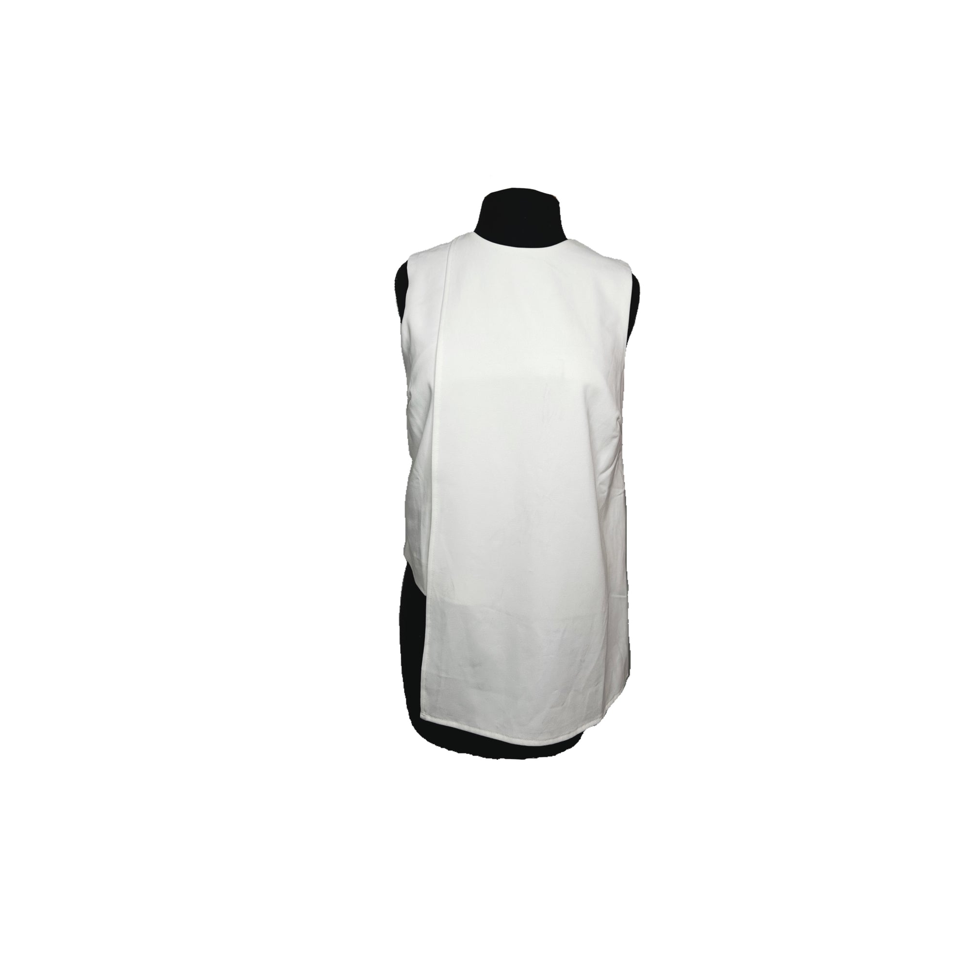 Margot & Clemence Asymmetrical Sleeveless Vest