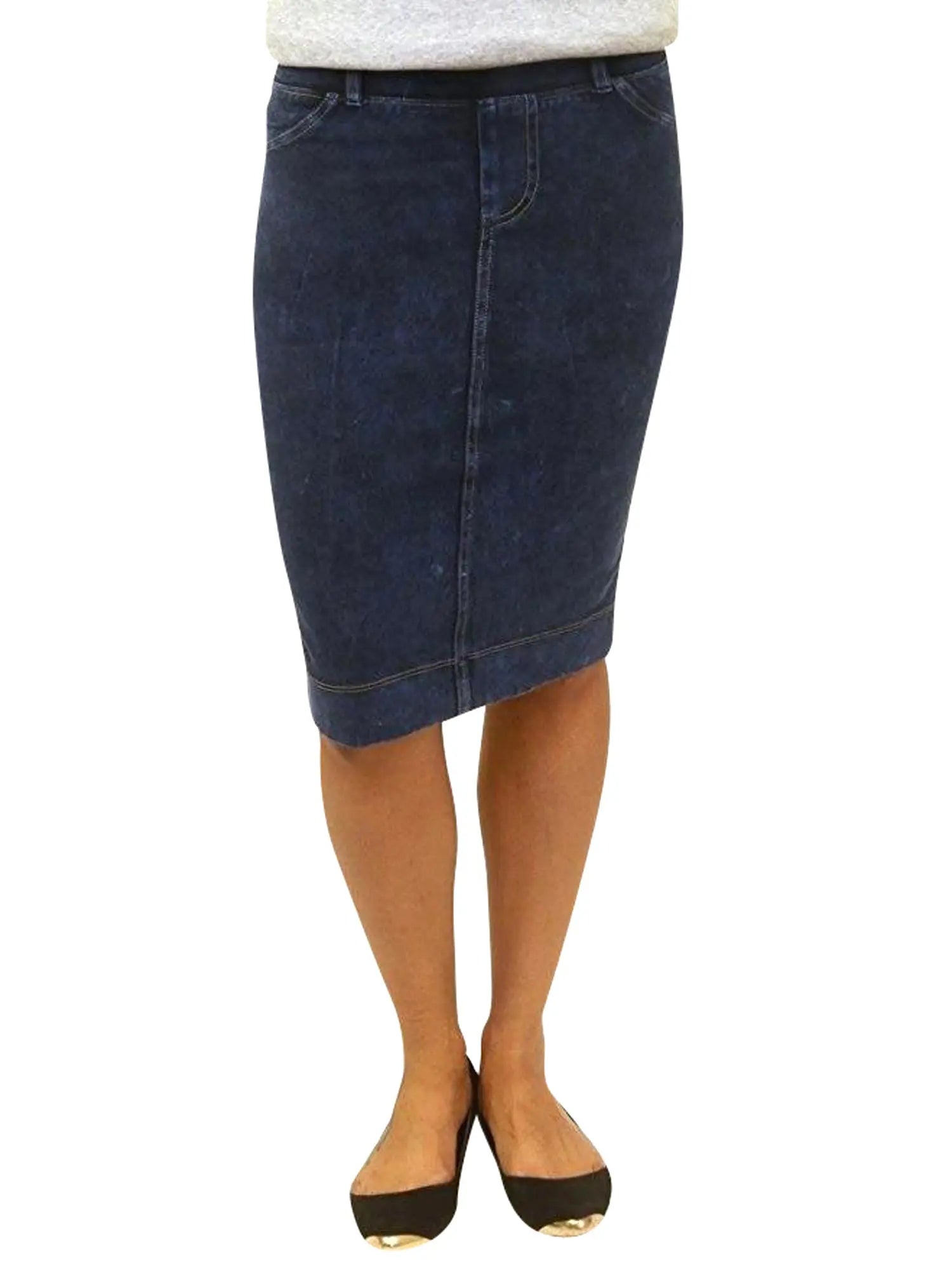 Hardtail denim shop pencil skirt