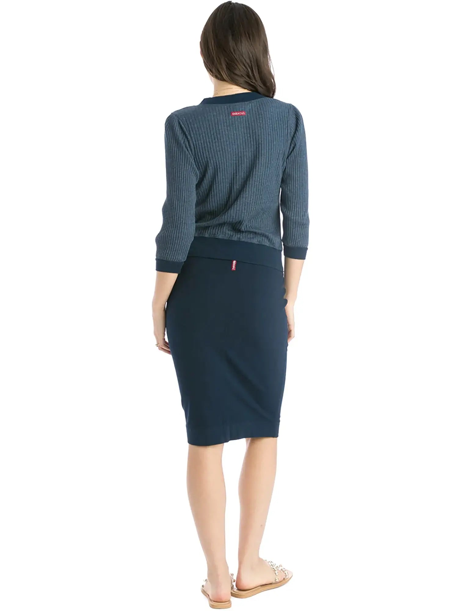 Hardtail Wide Cut Cotton Pencil Skirt W-525 -   Designers