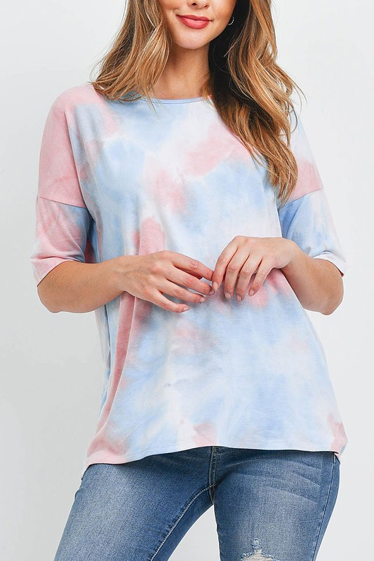 Bombom Summer Tie-Dye Tee