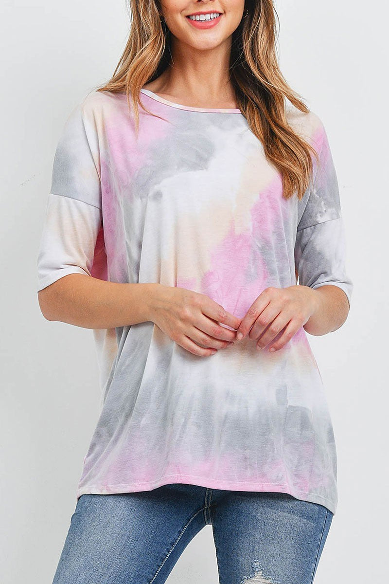 Bombom Summer Tie-Dye Tee
