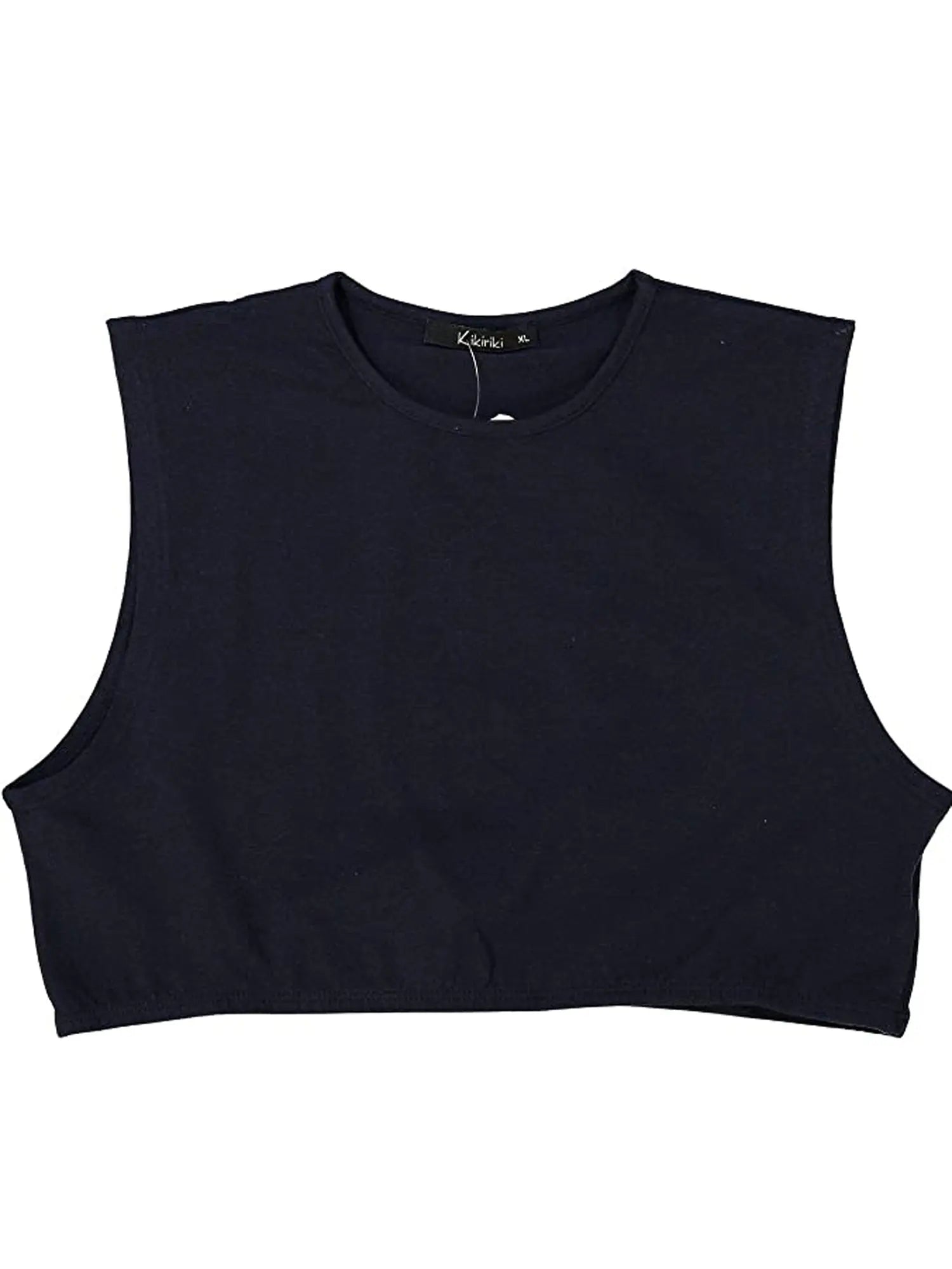 Kiki Riki Cropped Sleeveless Cotton Shell (14915) Kiki Riki