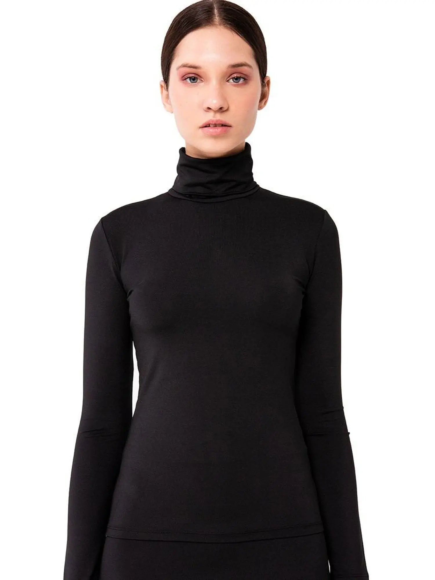Kikiriki Fitted Nylon Turtleneck 18168 -   Designers