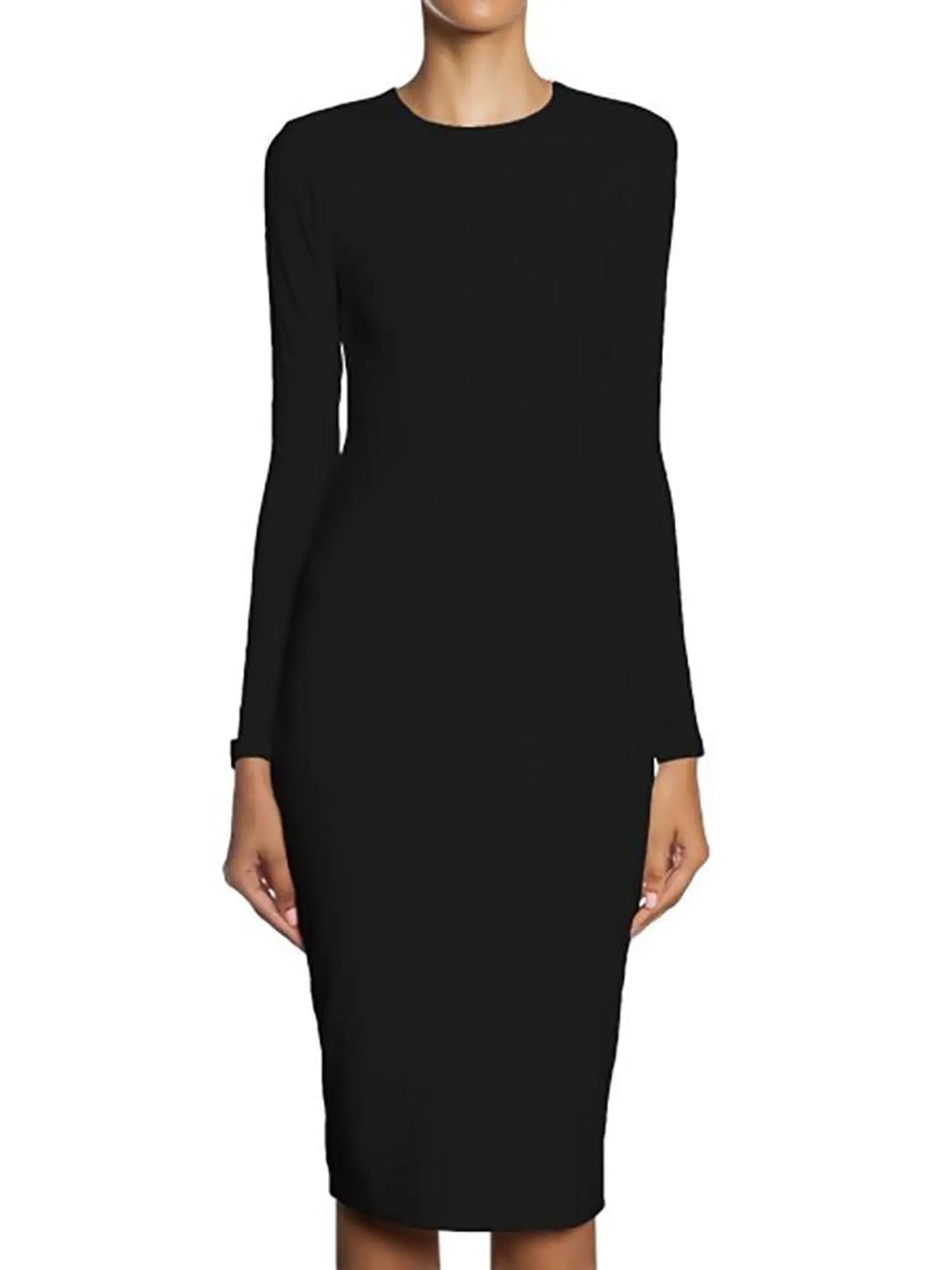 Kikiriki Shell Dress Long Sleeve 7783 -   Dresses