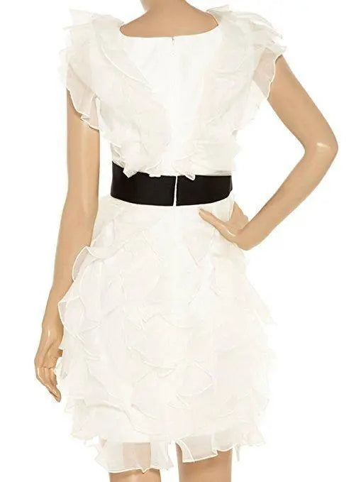 Marchesa Creme Organza Dress -   Dresses