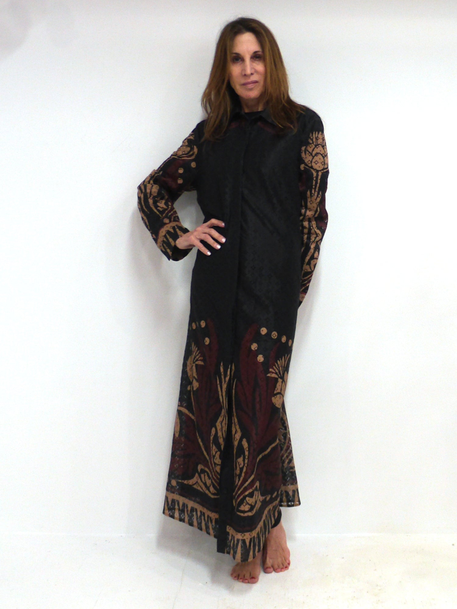 Micacara Border Print Dress - Dresses