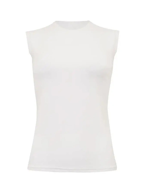 PBJ Cotton Sleeveless Top -   Shells