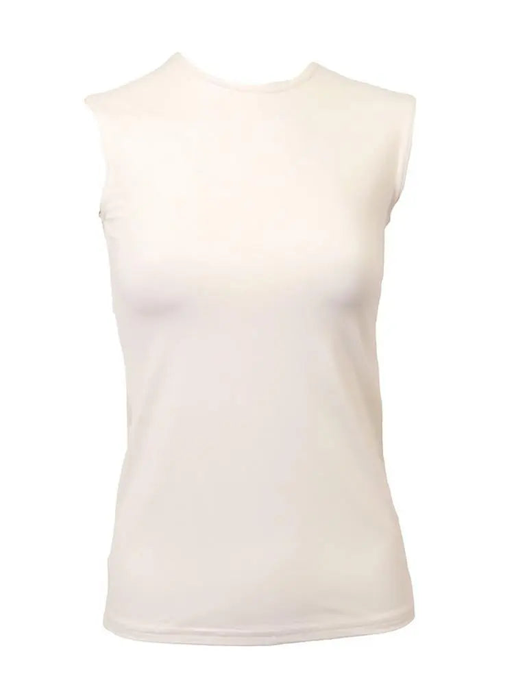 PBJ Nylon Sleeveless Top -   Shells