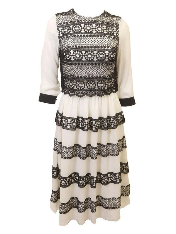 shani cocktail dresses Buy Online Sleeveless Floral Crepe Laser-Cut Midi Dress for Women