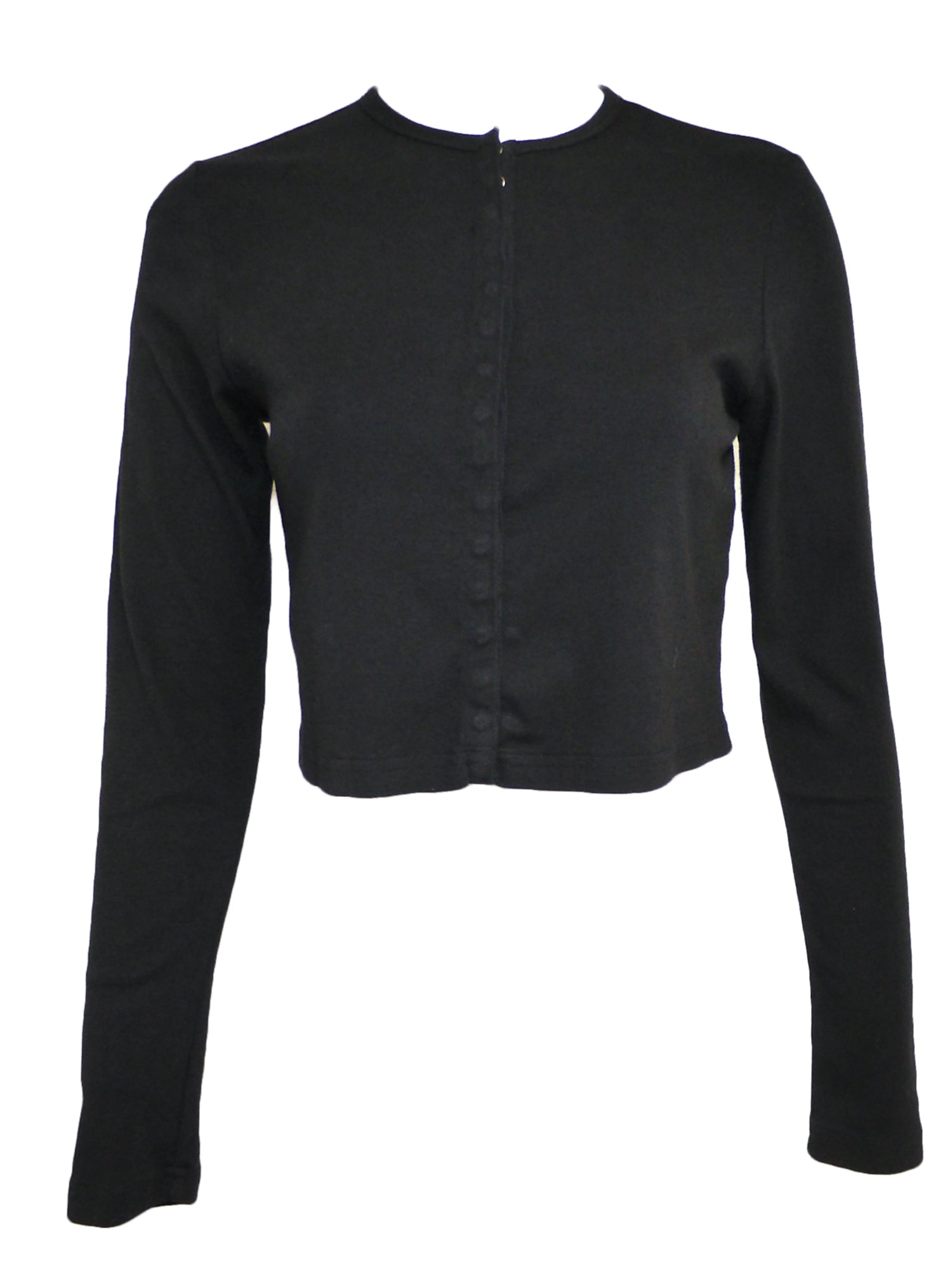 Hard Tail Cropped Snaps Cardigan (T-252) - Tops