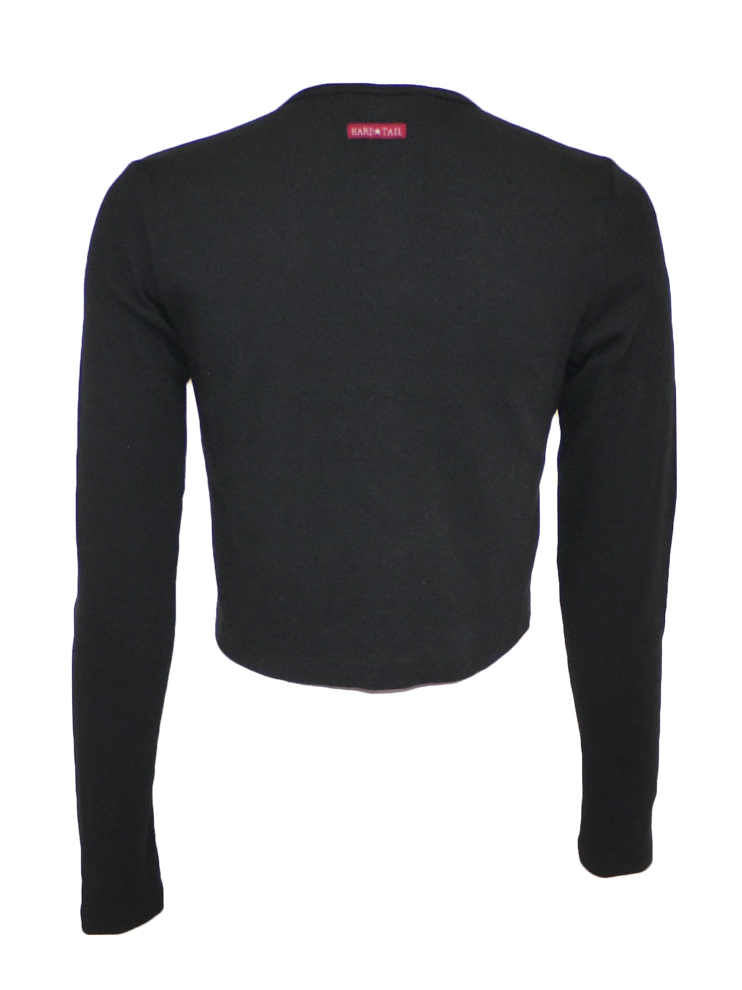 Hard Tail Cropped Snaps Cardigan (T-252) - Tops