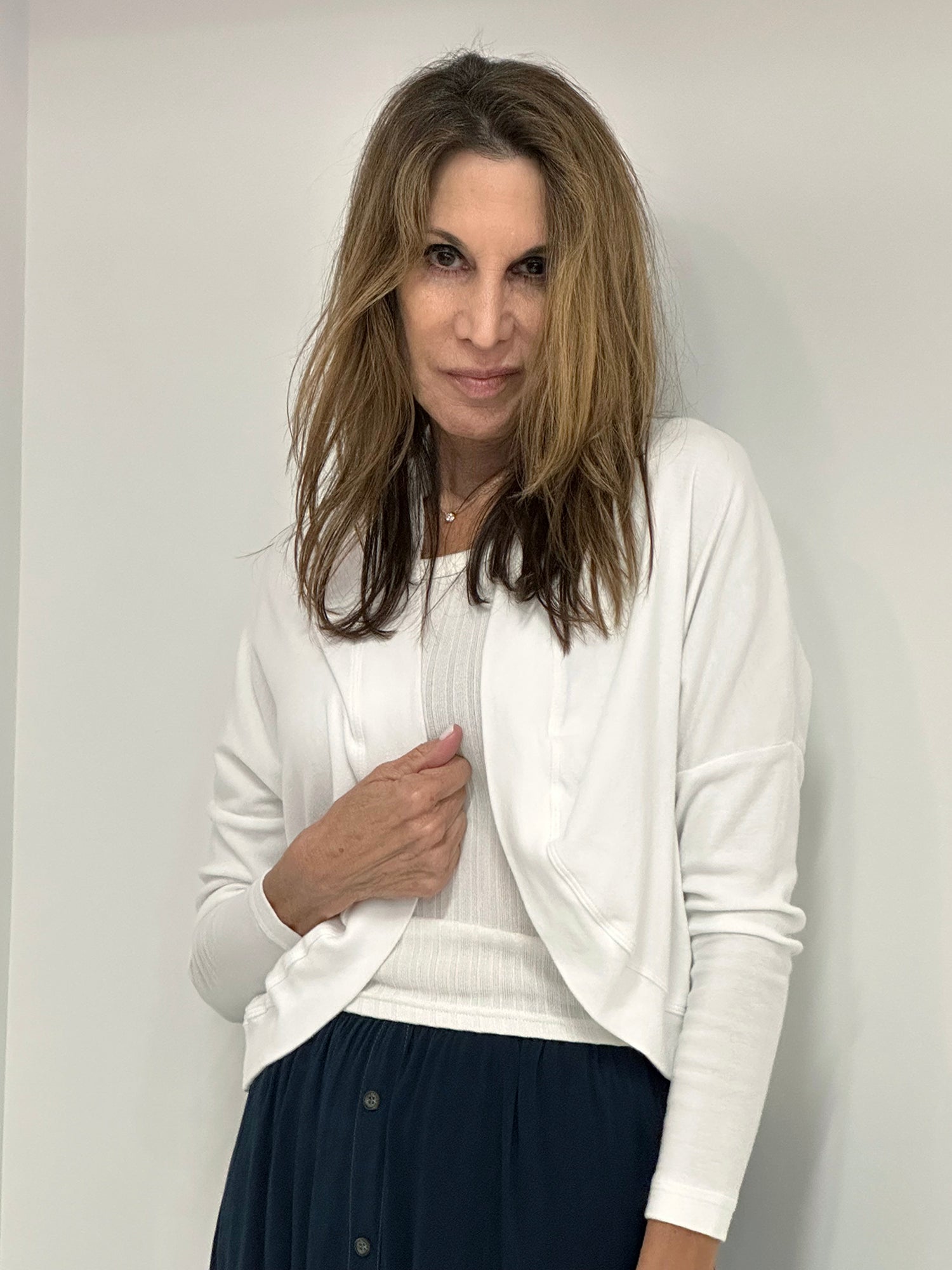 Hard Tail Bolero Cardigan (T-259) - Tops