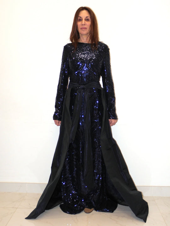 Teri John Leena Sequin Gown - Gown