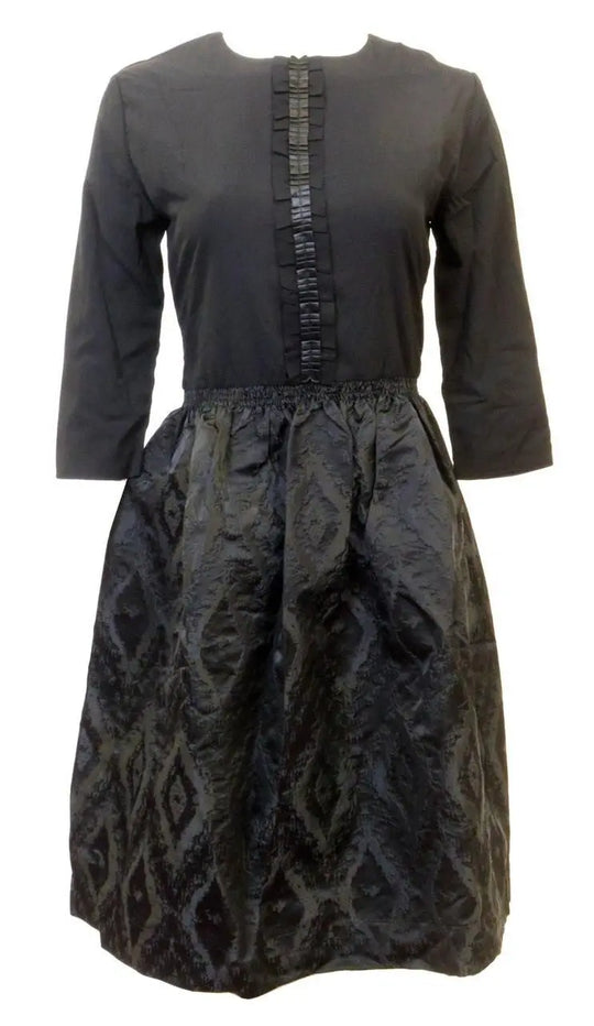 To La Roo Scrunched Waist Dress -   Dresses