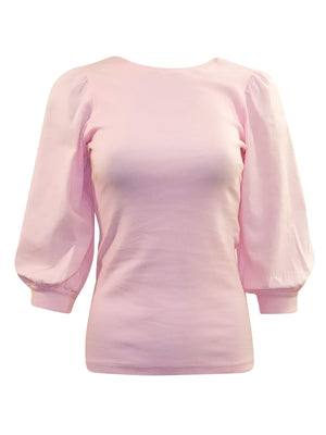 Hard Tail 3/4 Puff Sleeve Top (Style VG-199)