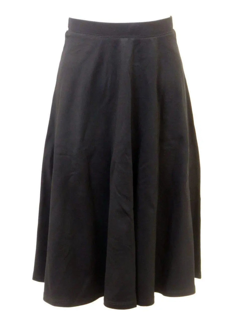 Wear And Flair Kids Ponti Circle Skirt -   Skirts