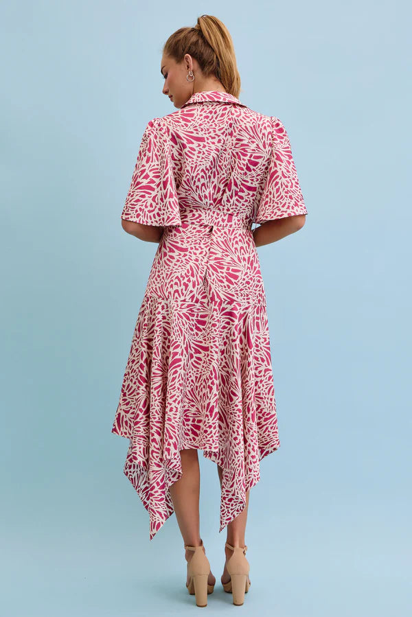 strapless open back dress Celestial Pink Dress – To Ann, main image 1