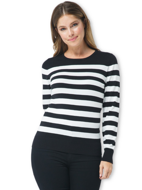 Cielo Crew Stripe Top