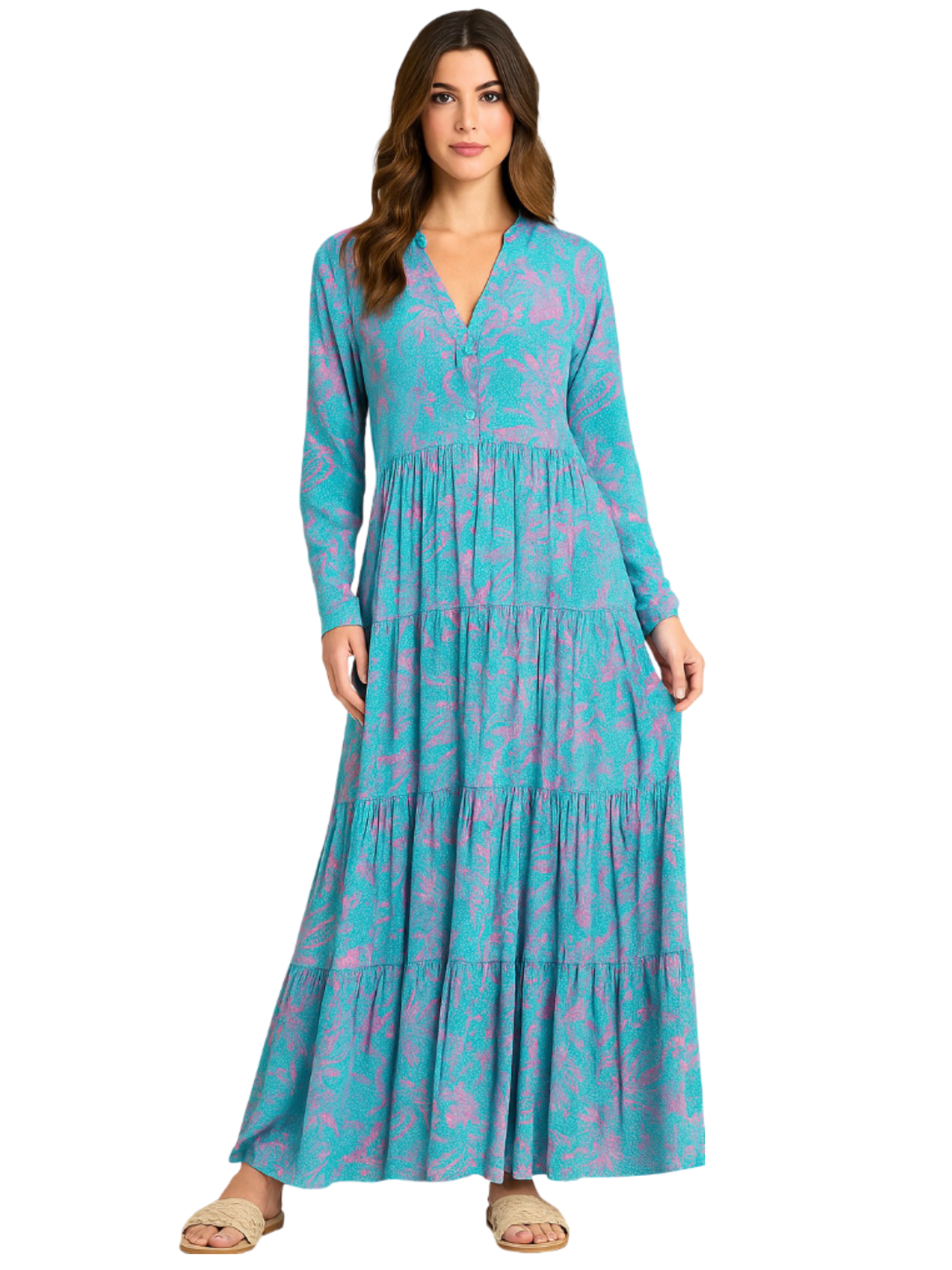 Gold&Silver Cutline Dress