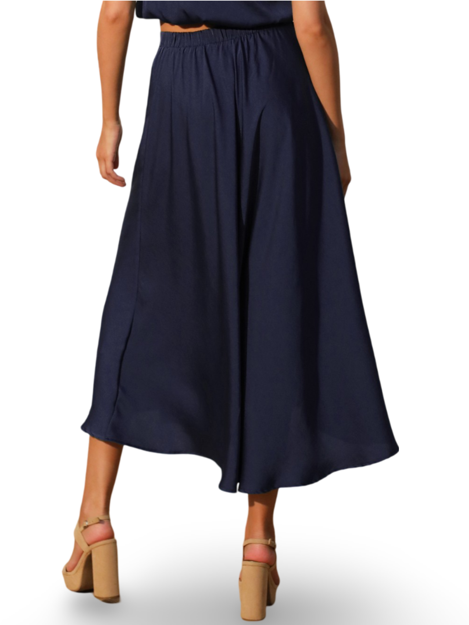 Tyche Silk Swing Skirt