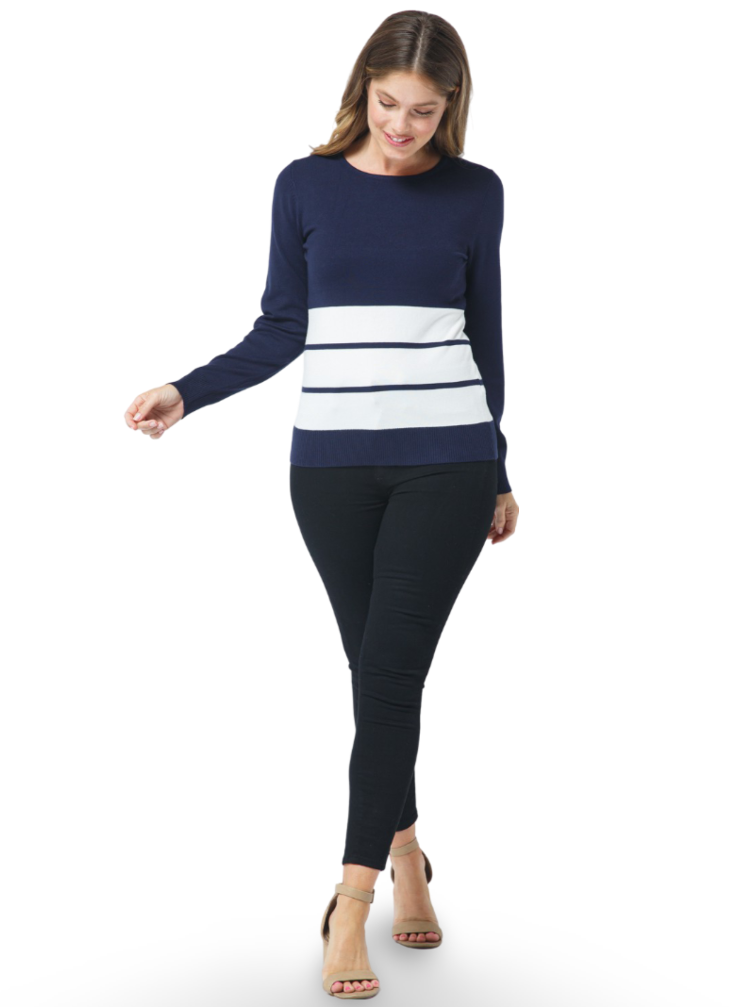 Cielo Striped Pullover