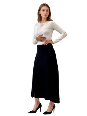 Pashmina Rib Knit Skirt