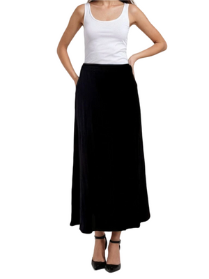 Pashmina Rib Knit Skirt