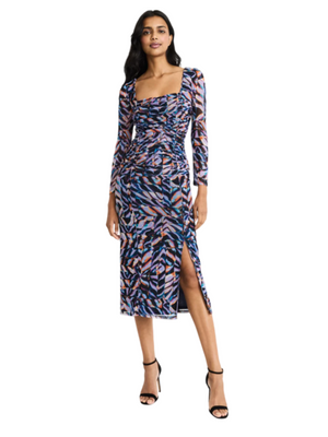 Donna Morgan Contour Mesh Dress