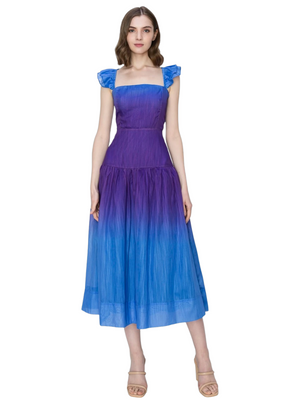 Ina Ombre Ruffle Dress