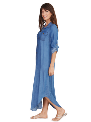 Venti6 Chambray Charm Tunic