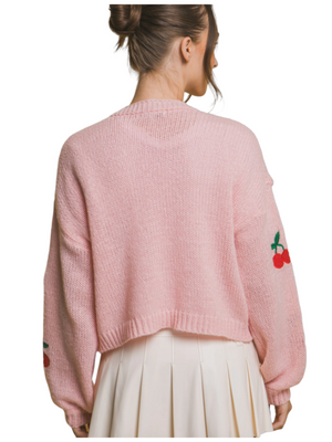 Love Tree Cherries Cardigan