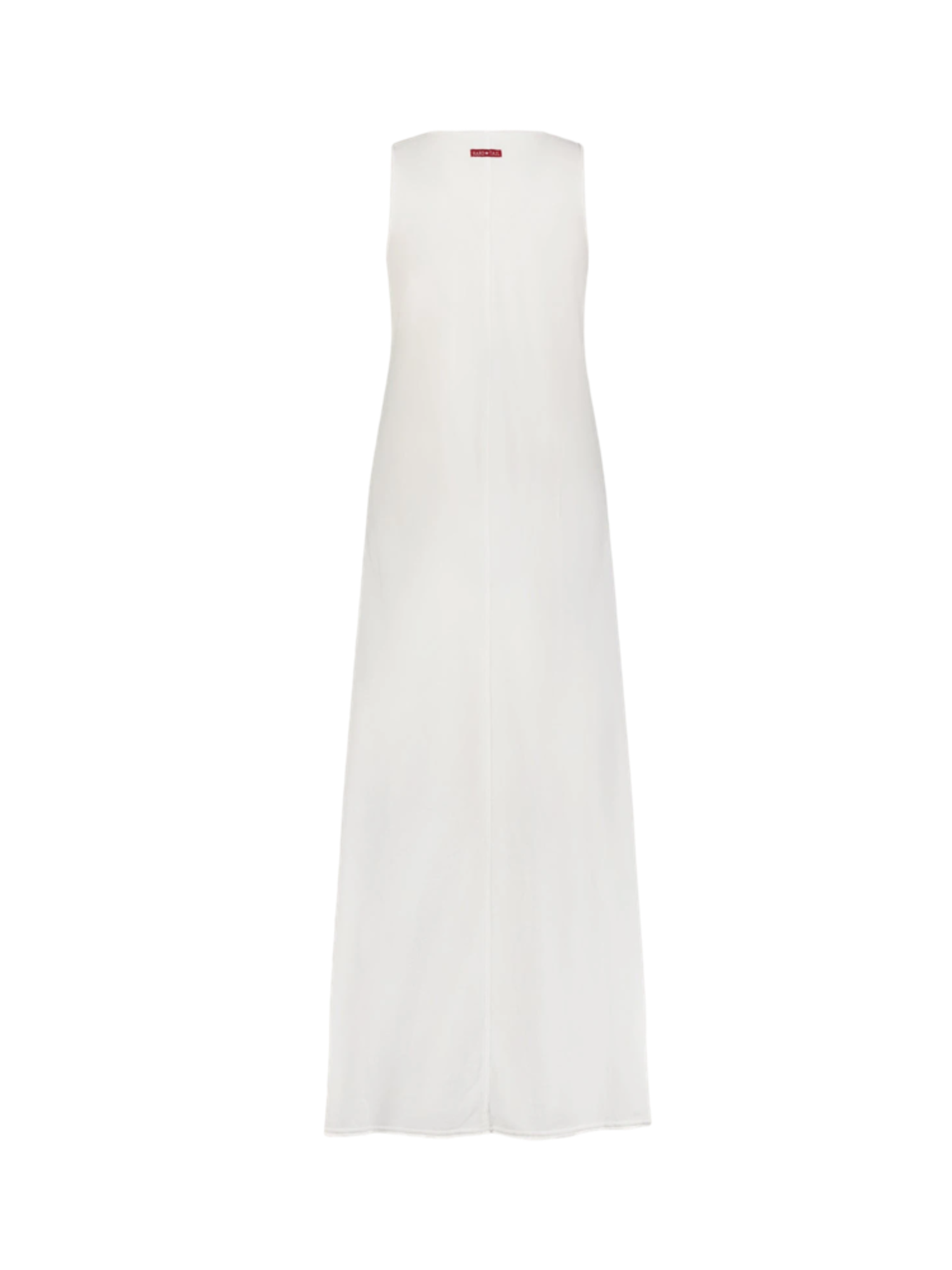 Hard Tail Velour Maxi Dress (Style: V-186) White / XS