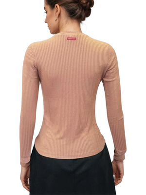 Hard Tail Long Sleeve Ribbed Shirt 5X3-06