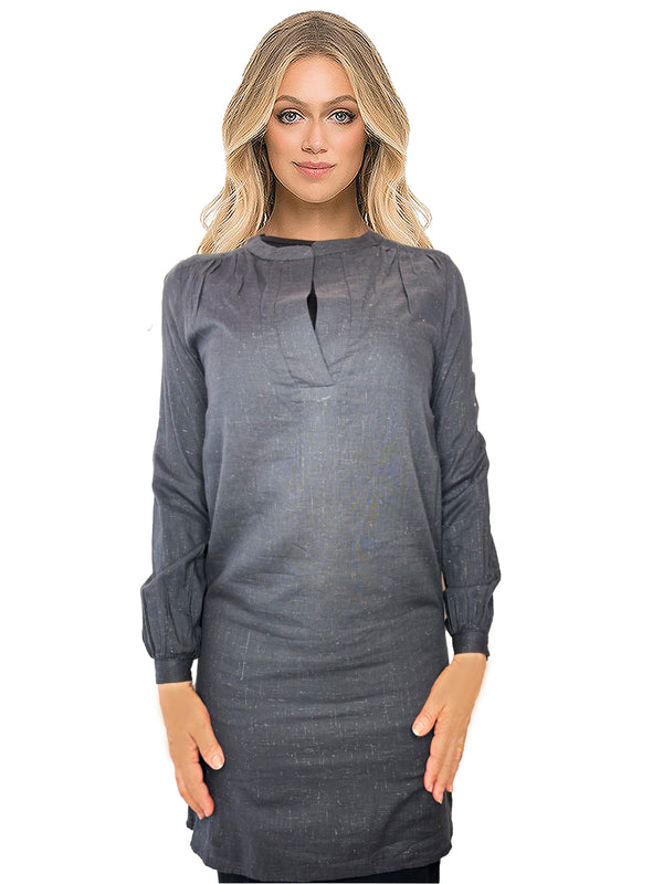 Leo & Sage Cotton Tunic Dress Top