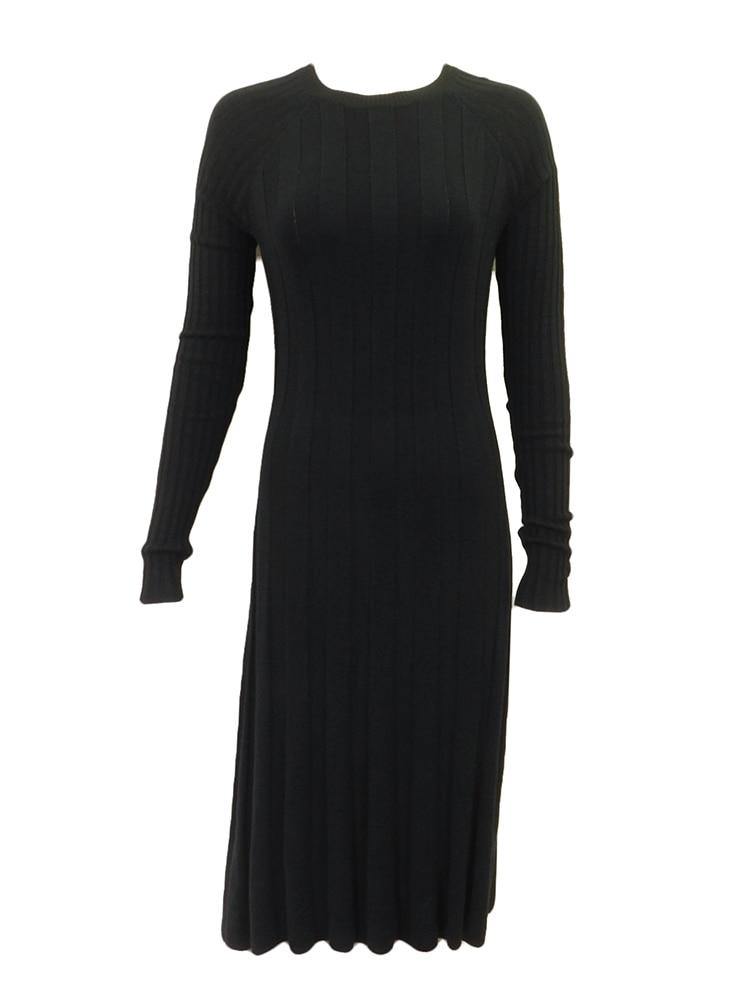 Modest People Ribbed Sweater Dress - Dresses M Modest People Ribbed Sweater Dress - Dresses M