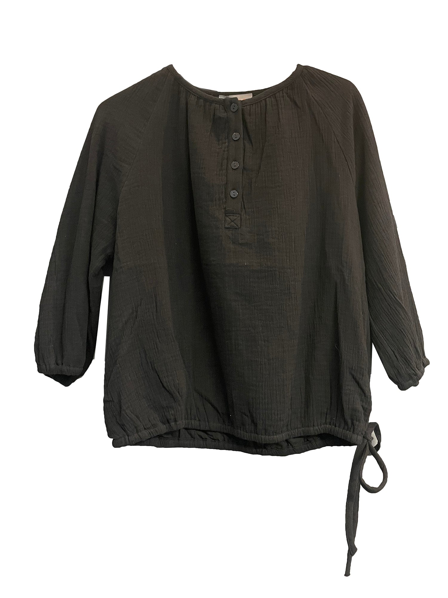 Tweed Jaiden Henley Top - Tops