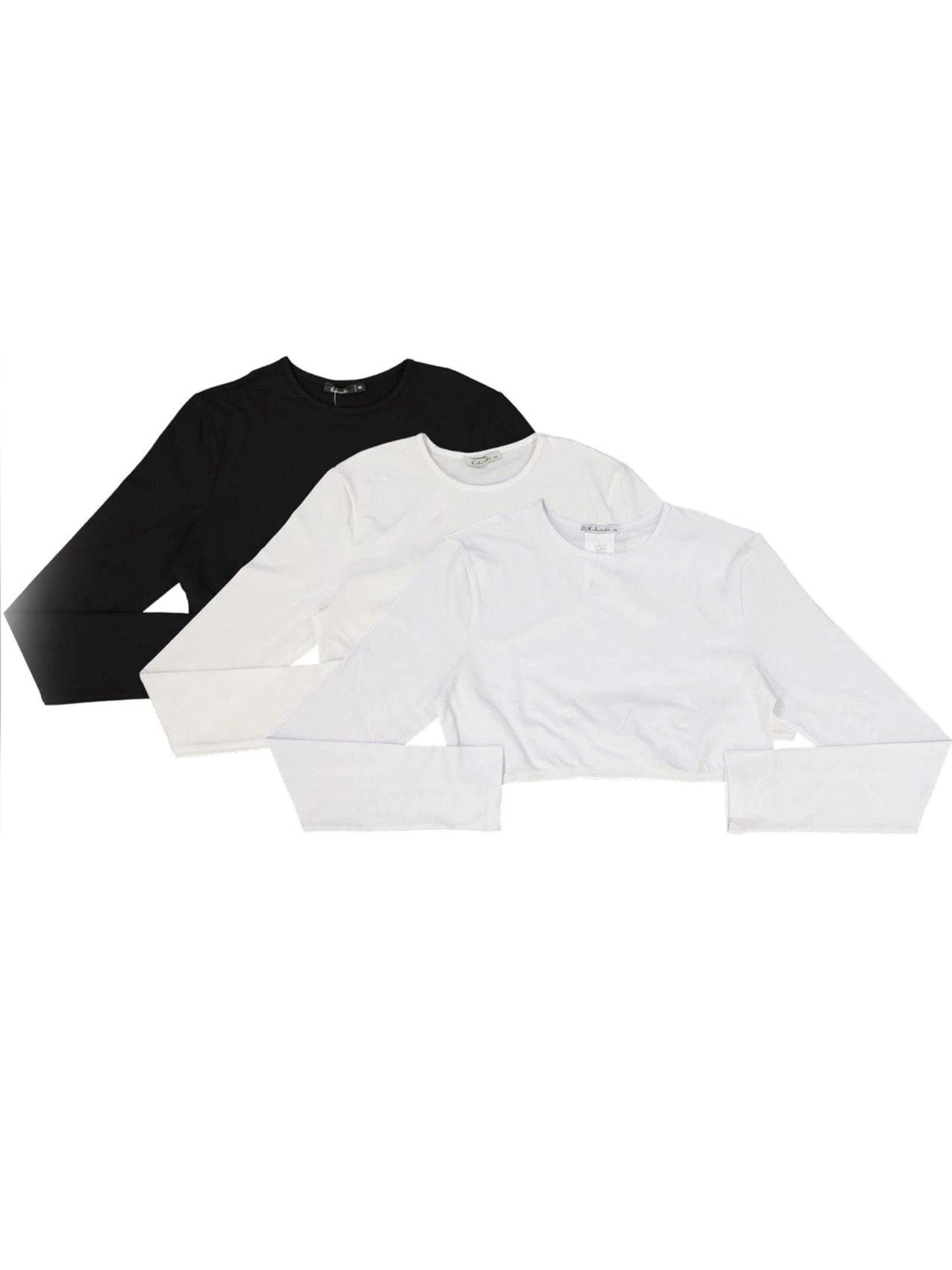 Kikiriki Cropped Long Sleeve Cotton Shell Kiki Riki