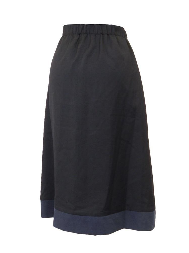 Miz Wear Apron Pleat Skirt vendor-unknown