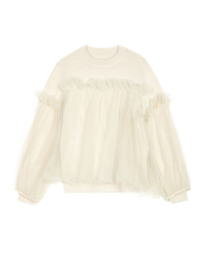 JNBY Tulle Sweater - Shirts & Tops