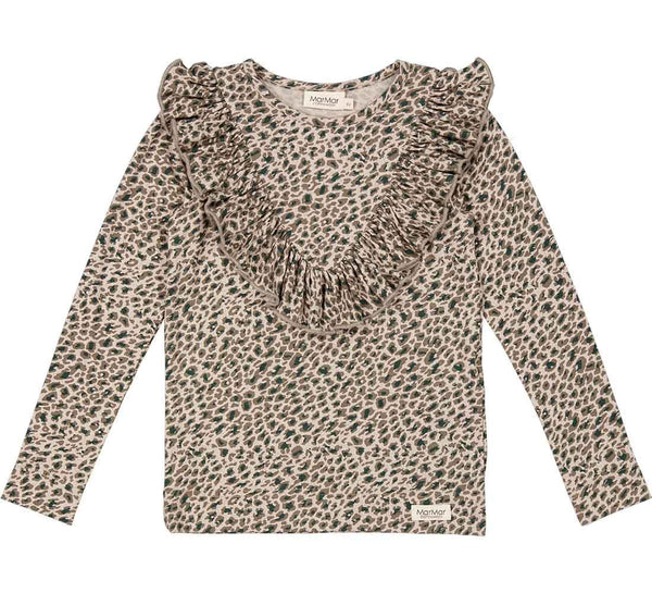 MarMar Leopard Long Sleeve Shirt, Adult Unisex, Size: 6