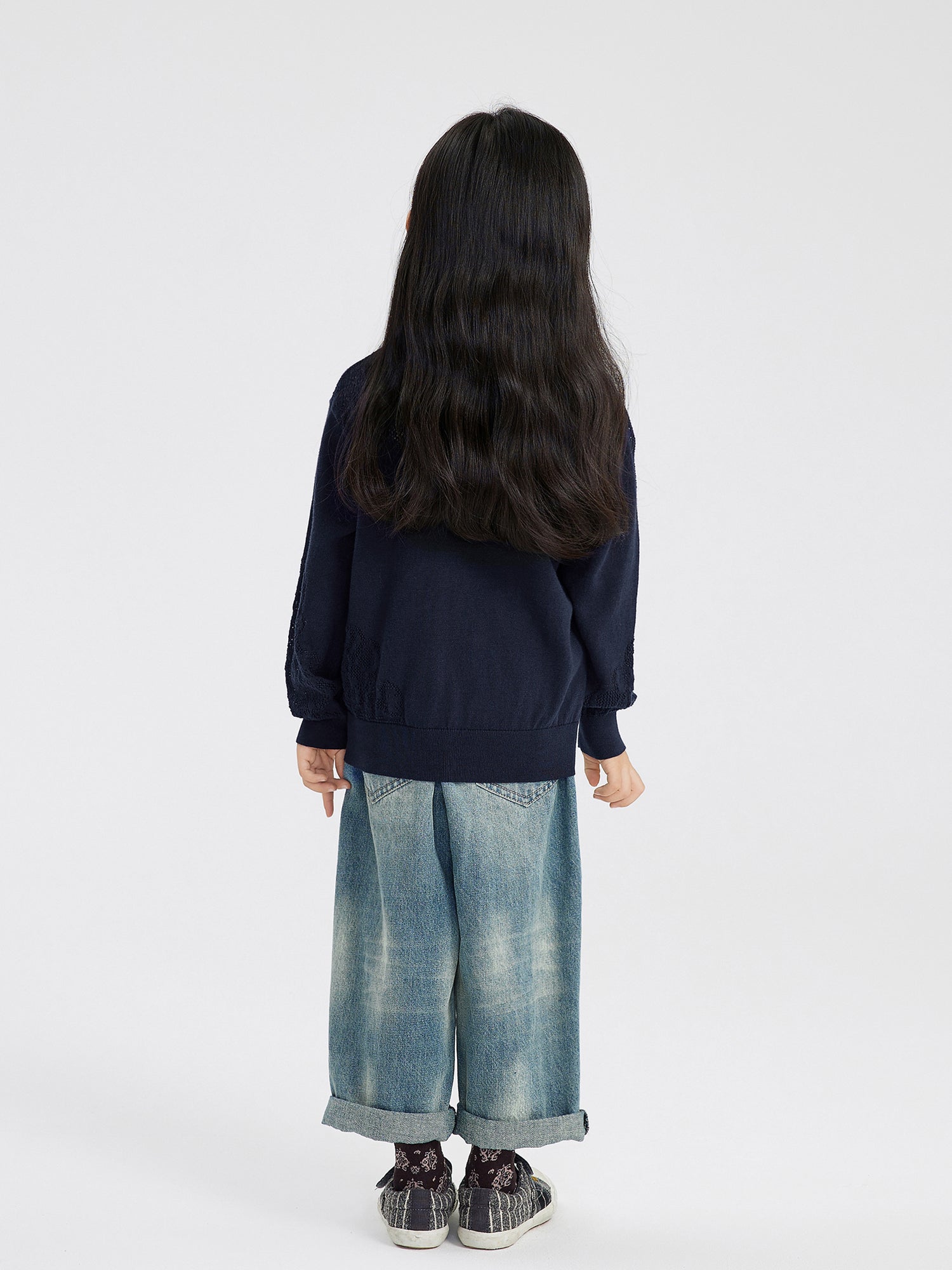 JNBY Lace Insert Cardigan - Tops