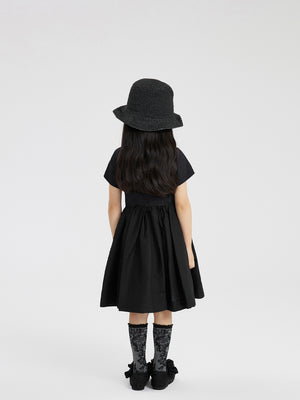 JNBY Waisted Blouson Loose Pleat Dress - Dresses