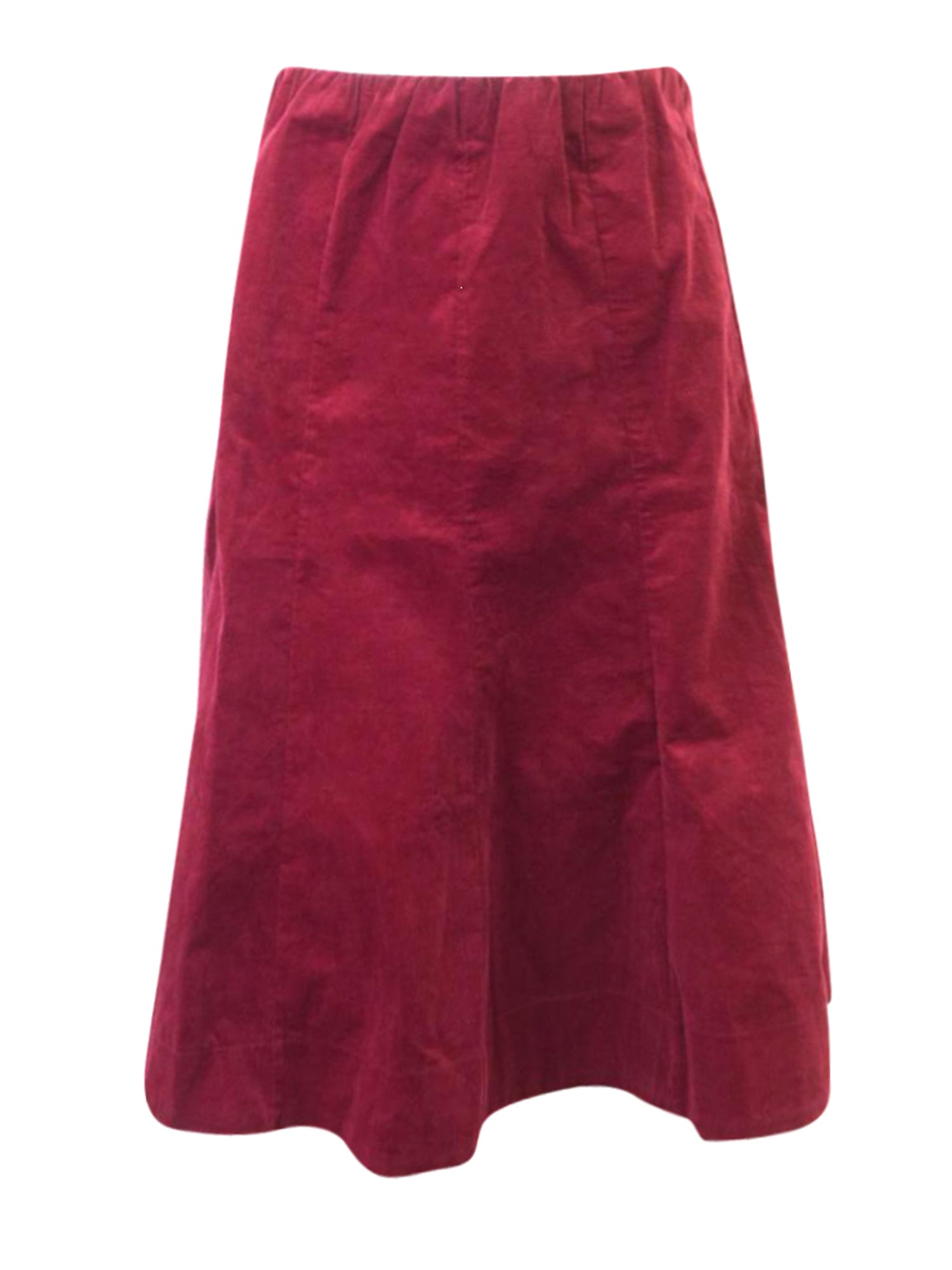 Dejavu Corduroy A Line Skirt Skirts PinkOrchidFashion