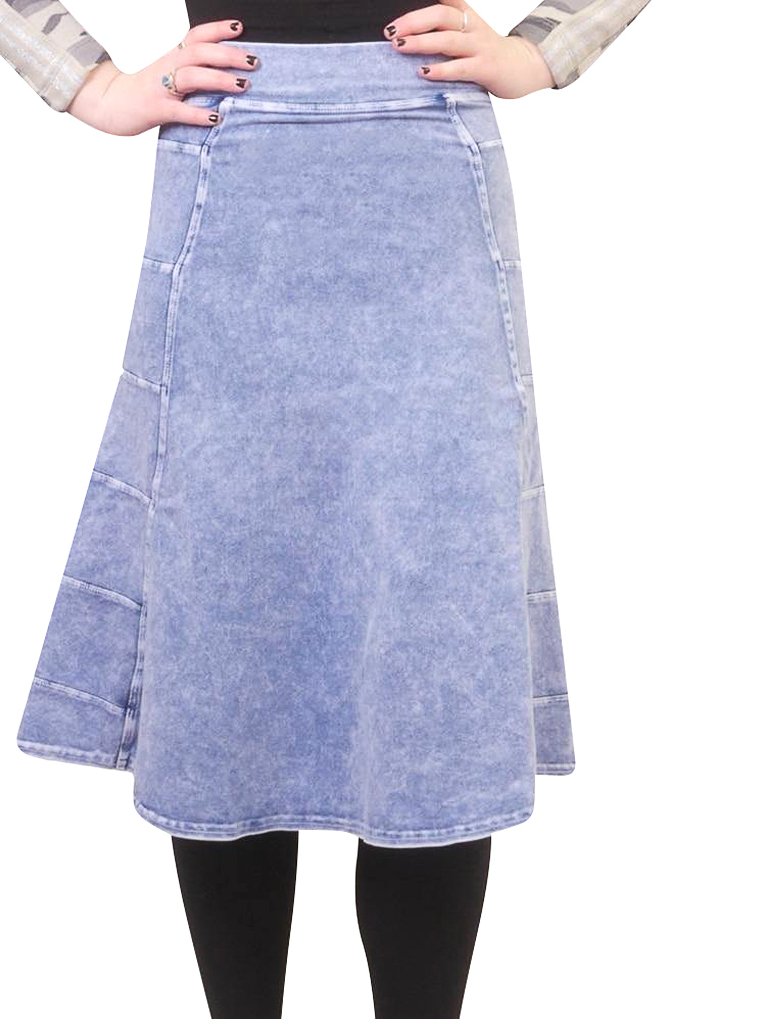 Hardtail Miter Back Knee Skirt W-932 Hard Tail