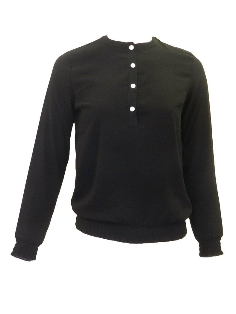 Wear & Flair Chiffon Blouse - PinkOrchidFashion