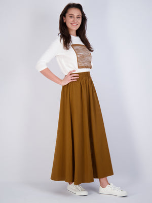 Pashmina Seersucker Skirt - Skirts